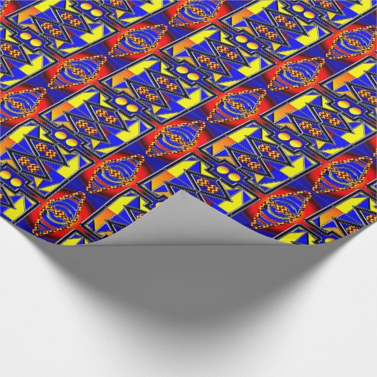 Papier Cadeau Ethnique (Coin)