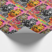 Papier Cadeau Ethnique (Coin)