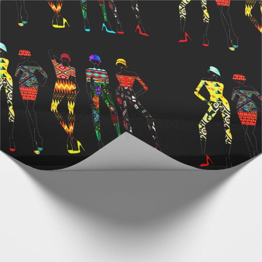 Papier Cadeau Ethnique (Coin)