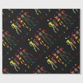 Papier Cadeau Ethnique (Plat)