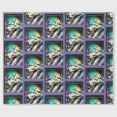 Papier Cadeau Ethnique (Plat)