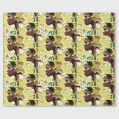 Papier Cadeau Ethnique (Plat)