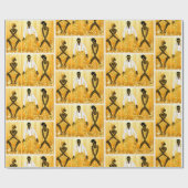 Papier Cadeau Ethnique (Plat)