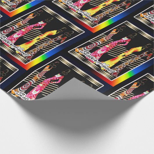 Papier Cadeau Ethnique (Coin)