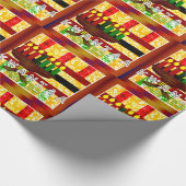 Papier Cadeau Ethnique (Coin)