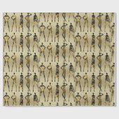 Papier Cadeau Ethnique (Plat)
