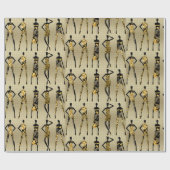 Papier Cadeau Ethnique (Plat)