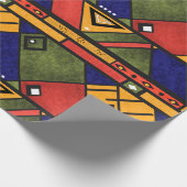 Papier Cadeau Ethno africain sans couture traditionnelle motif (Coin)