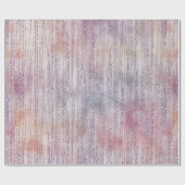 Papier Cadeau Étincelle rose violet orange (Plat)