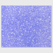 Papier Cadeau Étincelles en violet (Plat)
