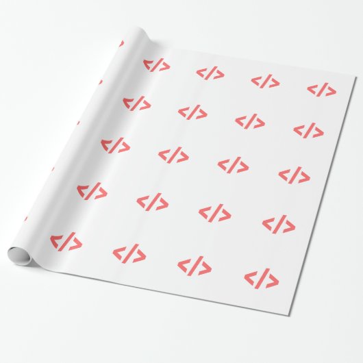 Papier Cadeau Étiquette de programmation (Déroulé)