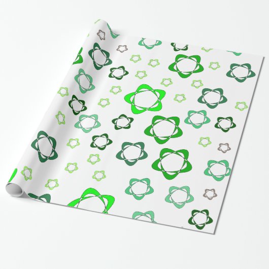 Papier Cadeau Étoilé (Déroulé)