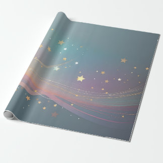 Papier Cadeau étoile Abstaract