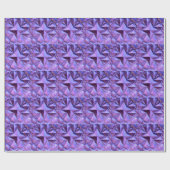 Papier Cadeau Étoile Abstraite (Plat)