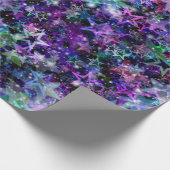 Papier Cadeau étoile arc-en-ciel emballage papier (Coin)