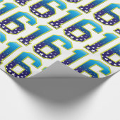 Papier Cadeau Étoile de 16 âges (Coin)