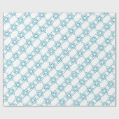 Papier Cadeau Étoile de David (Plat)