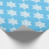 Papier Cadeau Étoile de David (Coin)