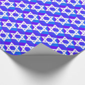 Papier Cadeau Étoile de David (Coin)