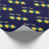 Papier Cadeau Étoile de David de Mazel Tov (Coin)