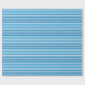 Papier Cadeau Étoile de David Motif (Plat)