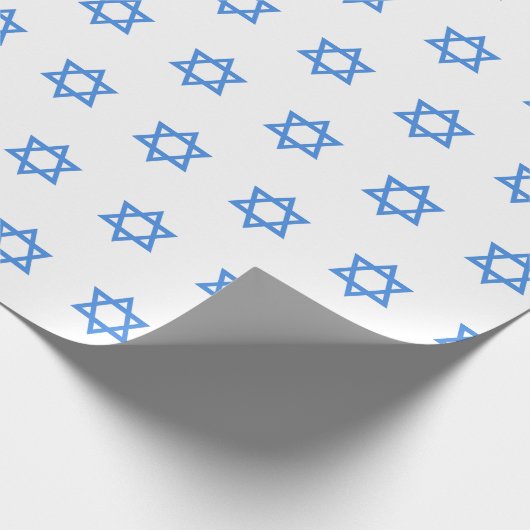 Papier Cadeau Étoile de David Print (Coin)