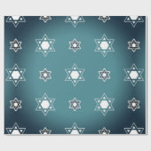 Papier Cadeau étoile de david wrapping (Plat)