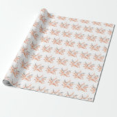 Papier Cadeau Étoile de mer mignonne (Déroulé)