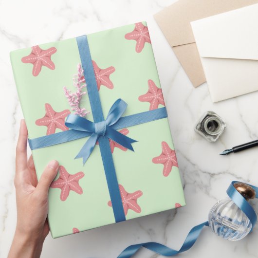 Papier Cadeau Étoile de mer mignonne (Cadeaux)