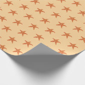Papier Cadeau Étoile de mer mignonne (Coin)