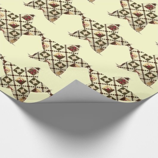 Papier Cadeau Etoile de surface (Coin)