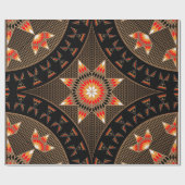 Papier Cadeau Étoile du matin (Brown) (Plat)