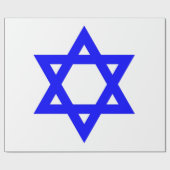 Papier Cadeau ✡︎ Étoile juive de David (Plat)