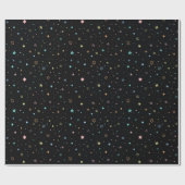 Papier Cadeau Étoiles (Plat)