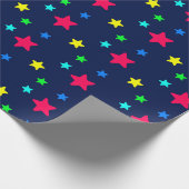 Papier Cadeau Étoiles (Coin)