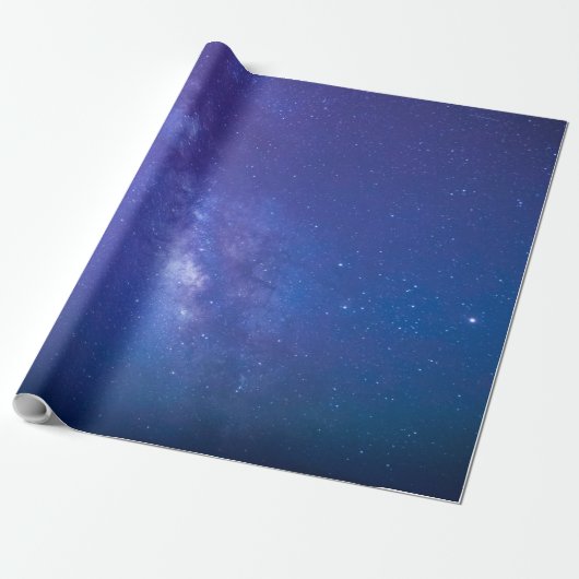 Papier Cadeau Étoiles colorées (Déroulé)