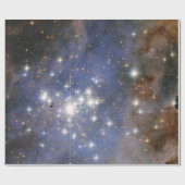 Papier Cadeau Étoiles de diamant en Carina Nebula Hubble Space (Plat)