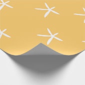 Papier Cadeau Étoiles de mer sur le sable (Coin)