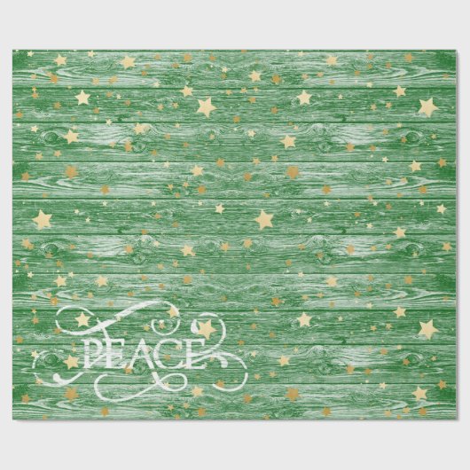 Papier Cadeau étoiles de Noël (Plat)