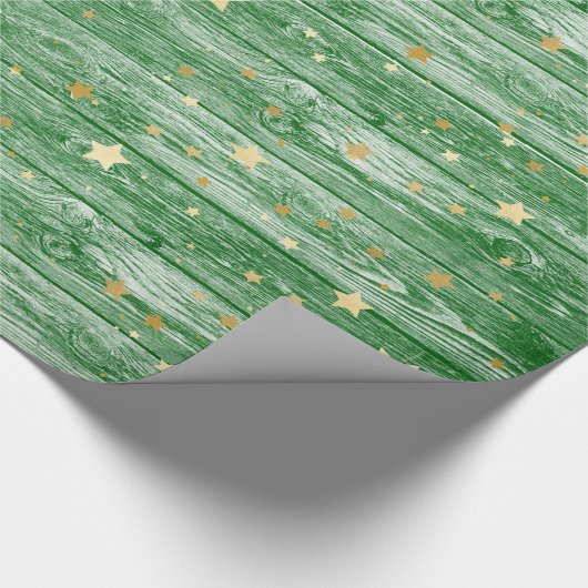 Papier Cadeau étoiles de Noël (Coin)