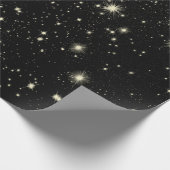 Papier Cadeau étoiles de nuit ciel étoilé ciel (Coin)