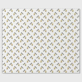 Papier Cadeau Étoiles de ruban de remise des diplômes (Plat)