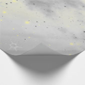 PAPIER CADEAU ÉTOILES ET NUAGES EN PAPIER (Coin)