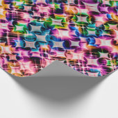 Papier Cadeau Etoiles funky, colorées (Coin)