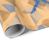 Papier Cadeau Étoiles intérieures et extérieures... (Coin rond)