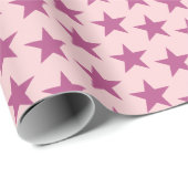 Papier Cadeau Étoiles Motif 16 (Coin rond)
