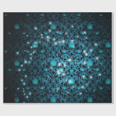 Papier Cadeau Étoiles mystiques (Plat)