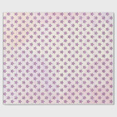 Papier Cadeau Étoiles partout (Plat)