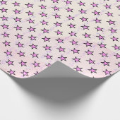Papier Cadeau Étoiles partout (Coin)