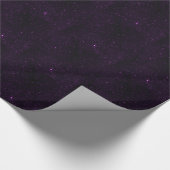 Papier Cadeau Étoiles violettes (Coin)